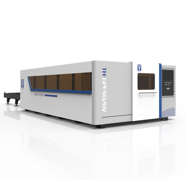 Machine de découpe laser de tôle à portique refroidie à l'eau, 15 000 W