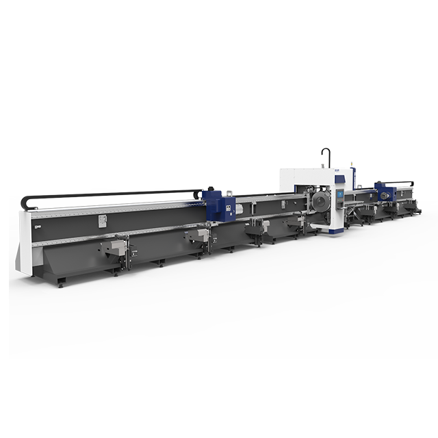 Machine de découpe laser automatique de tubes GFPB12052-12000