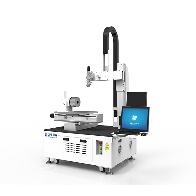Machine automatisée de soudage laser pour métaux de paillasse