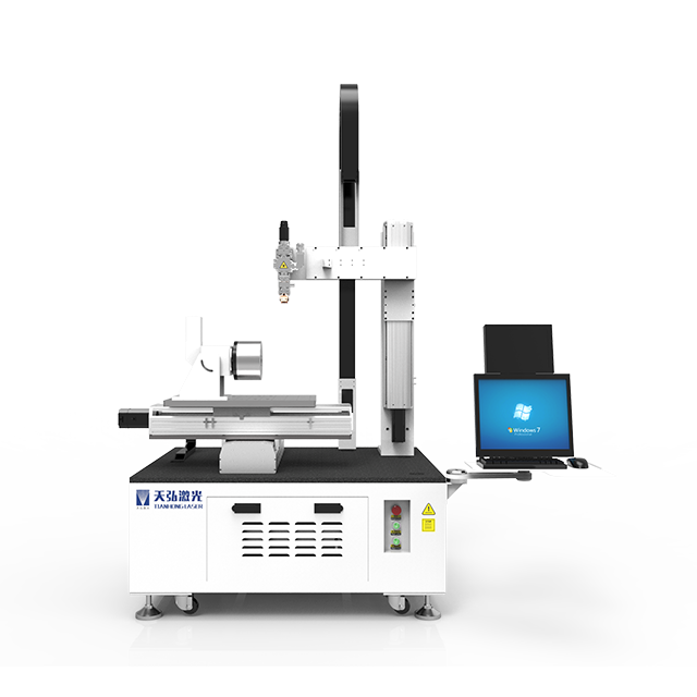 Machine automatisée de soudage laser pour métaux de paillasse