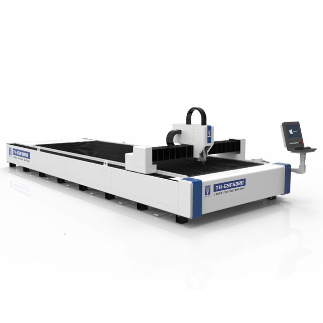 Machine de découpe laser de tôle à table unique, haute vitesse 3000W