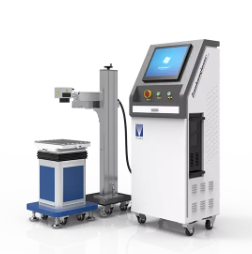 Machine de marquage laser volant à haute vitesse CO2